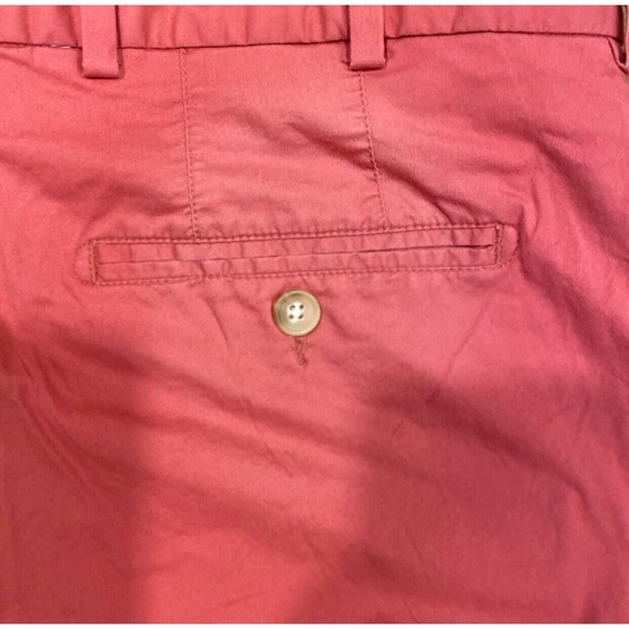 Peter Millar Pink Flat Front Active Casual Chino Golf Shorts‎ Bermuda Men's 32x9 - Picture 6 of 8